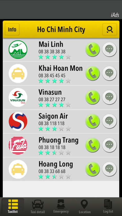 Screenshot #1 pour VietTaxi