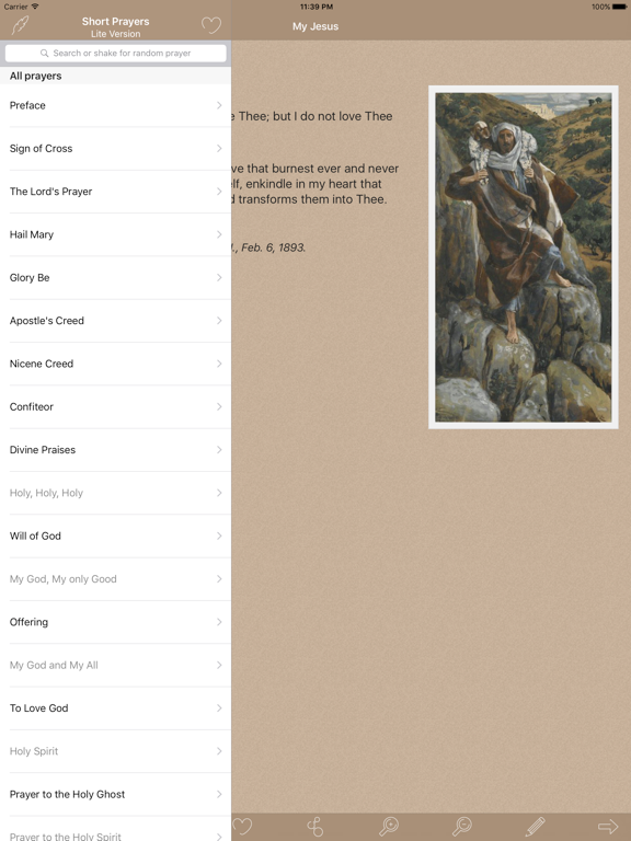 Screenshot #4 for Catholic Short Prayers Lite