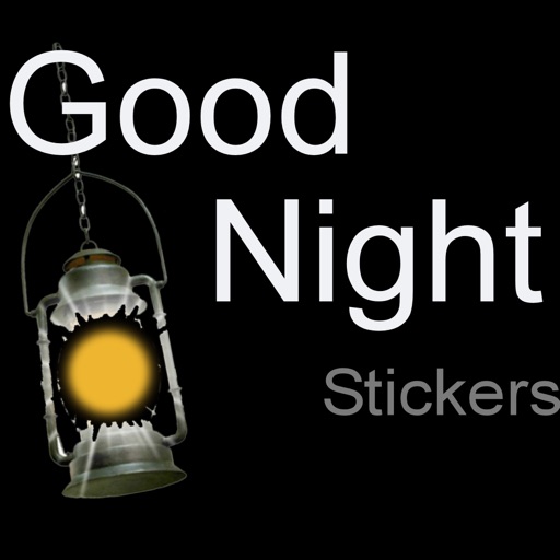 Good Night Stickers 2018 iOS App