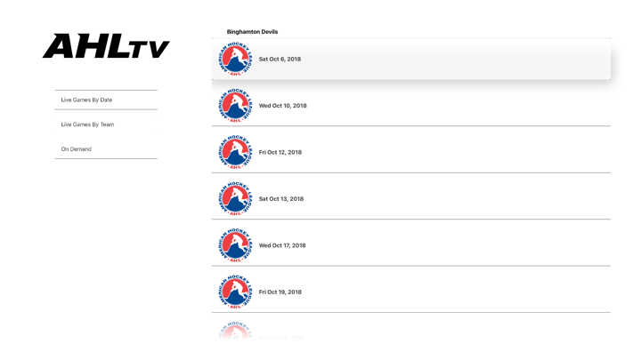 Screenshot #3 pour AHLTV