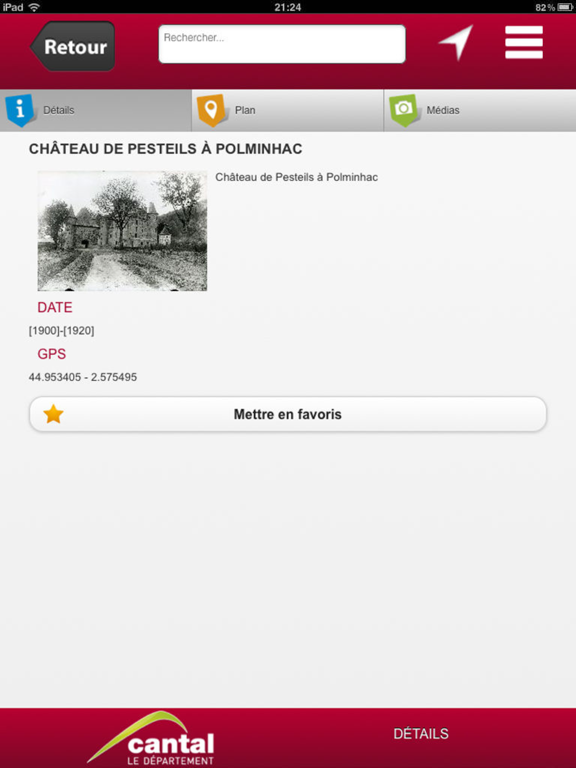 Screenshot #4 pour Cantal Mobilis