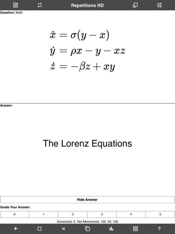 Screenshot #4 pour Repetitions HD for iPad