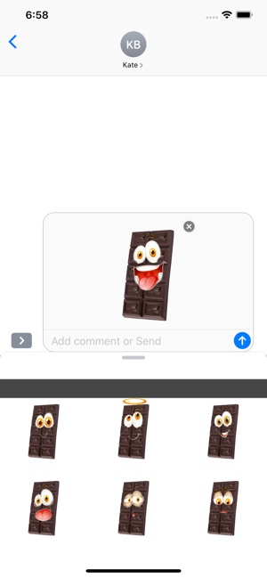 Chocolate stickers pack(圖3)-速報App