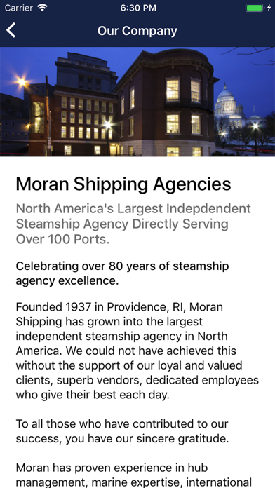 Moran Shipping screenshot 2