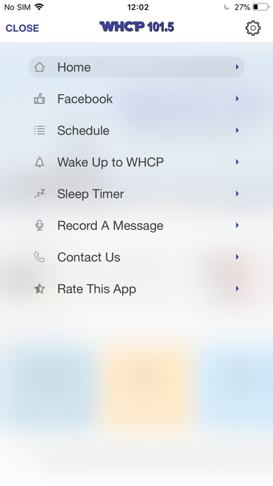 WHCP 101.5 FM Radio iPhone screenshot 3 - Music app