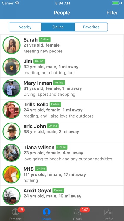 Nearby - Chat, Meet, Friend