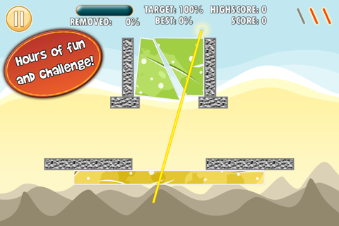 Cut The Ice Blocks With Three Slices screenshot 4