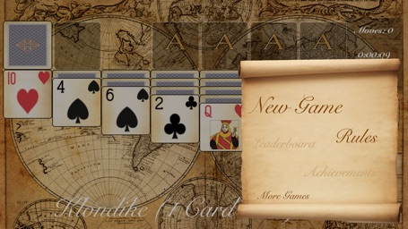 Screenshot of The Klondike Solitaire Game