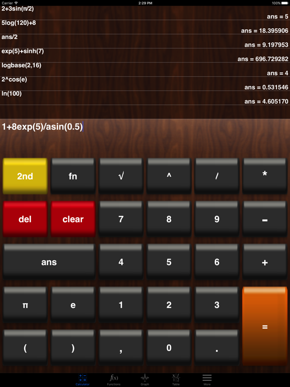 Screenshot #4 pour My Graphing Calculator Lite