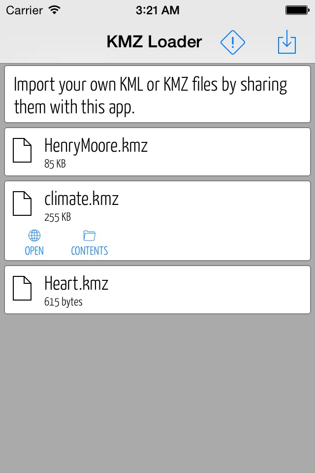KMZ Loader screenshot 2