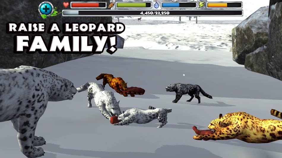 #5. Snow Leopard Simulator (iOS) 由: Gluten Free Games