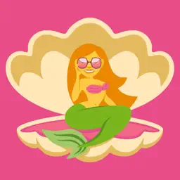 Mermaid Life: Stickers by EmojiOne app icon
