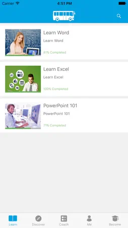 Learn Word, Excel & PowerPoint screenshot 1