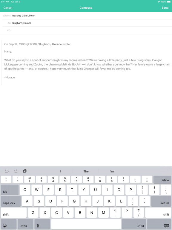 break for School Loop iPad screenshot 6 - Education app