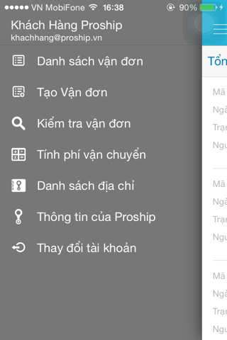 Giao hàng nhanh ProShip screenshot 3