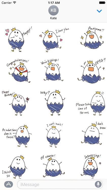 The Lord Of The Eggs Sticker