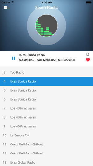 Spain Radio Station Spanish FM on the App Store