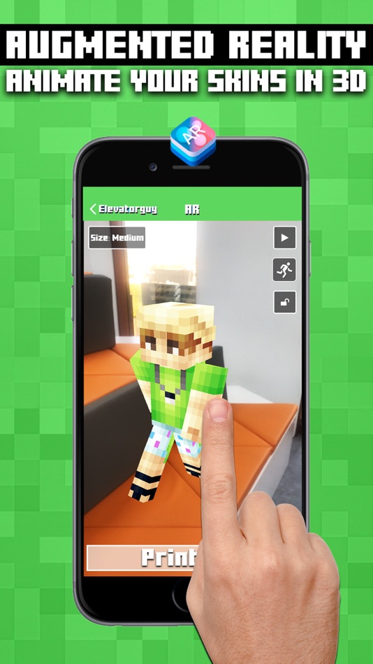 #2. Papercraft for Minecraft PE (iOS) 由: KISSAPP, S.L.