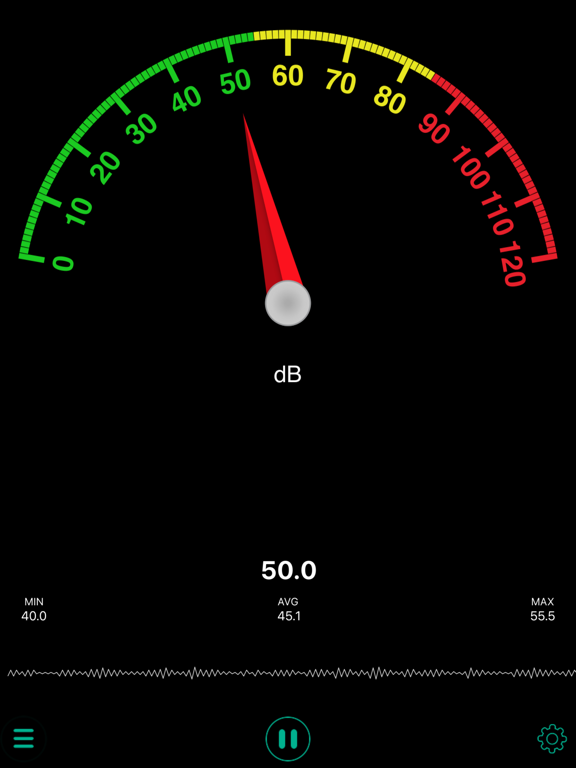 Screenshot #5 pour Sound Meter - Decibel Meter