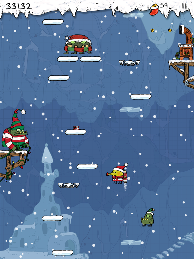 ‎Doodle Jump Christmas Special Screenshot