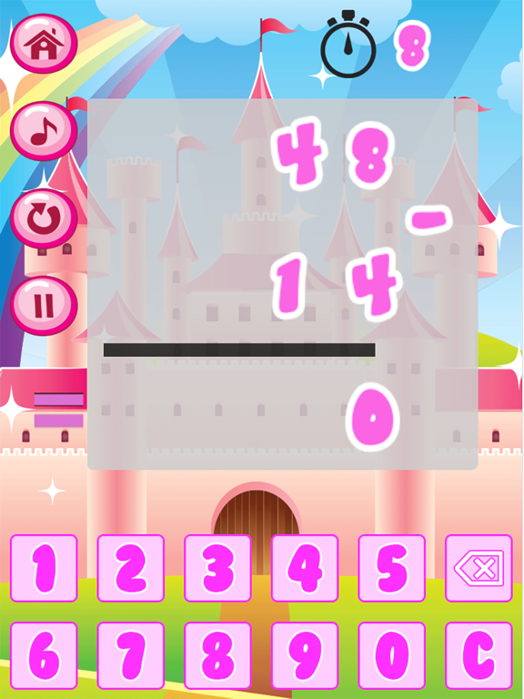 Adding and Subtraction 2 Games iPad screenshot