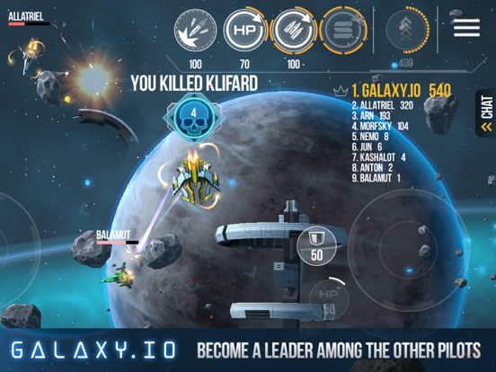 Screenshot #4 pour Galaxy.io Espace Arena