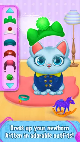 Game screenshot My Newborn Kitty - Fluffy Care hack