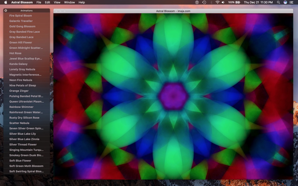 #1. Astral Blossom (macOS) 由: Imaja