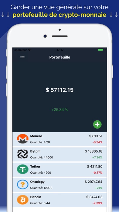 Screenshot #2 pour Coin Markets - Crypto Tracker