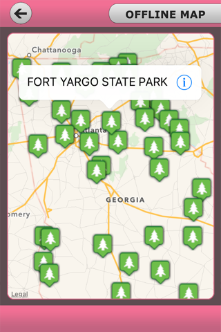 Georgia - State Parks Guide screenshot 3