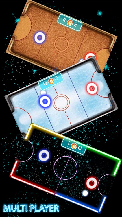 Glow Hockey HD 2 Player