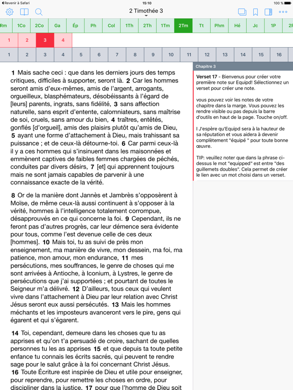 Screenshot #6 pour Equipd Bible