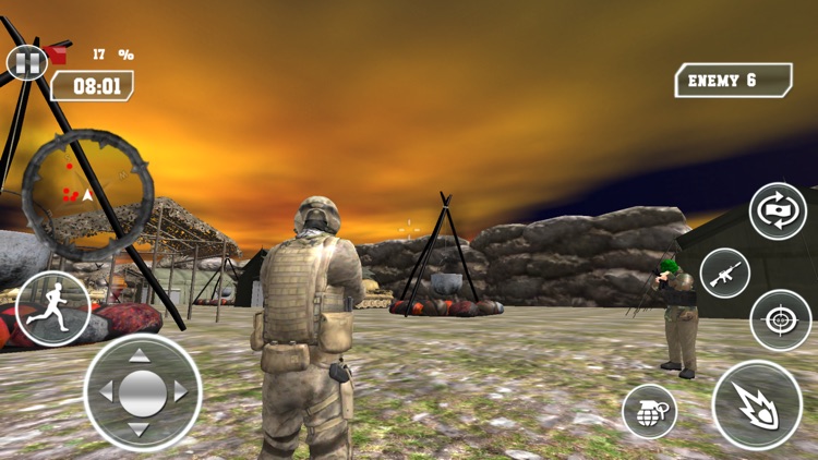 US COMMANDO MOUNTAIN WAR screenshot-4