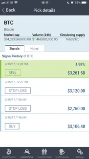 crypto trader pro: live alerts iphone screenshot 3