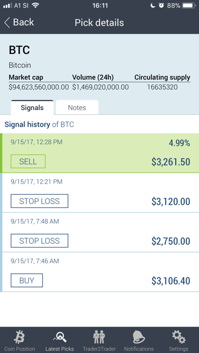 Crypto Trader Pro: Live Alerts Screenshot