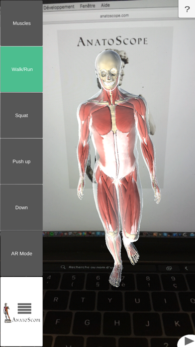 Screenshot #2 pour AnatoScopeAR