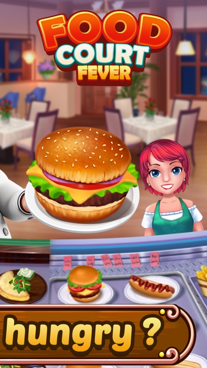 Food Court Hamburger Fever: Burger Cooking Chef