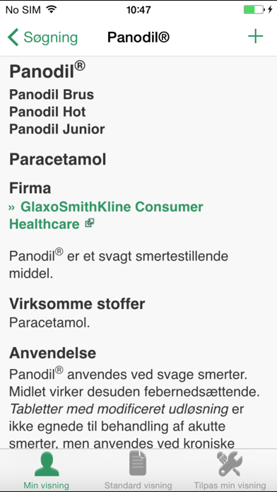 min.medicin.dk Screenshot