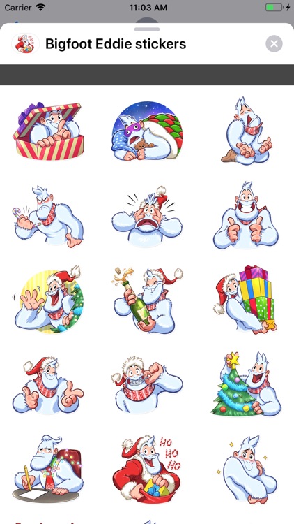 Bigfoot Eddie stickers pack