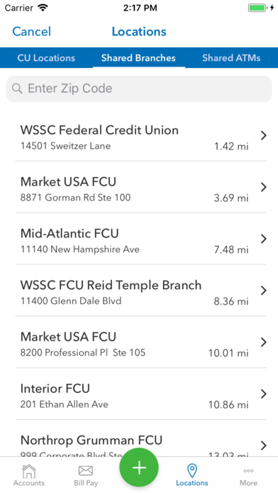 WSSC FCU screenshot 4