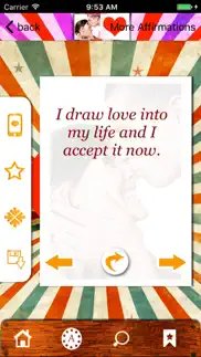 love affirmations - romance iphone screenshot 3