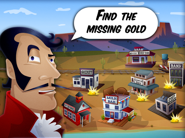 ‎Mystery Word Town Spelling Screenshot