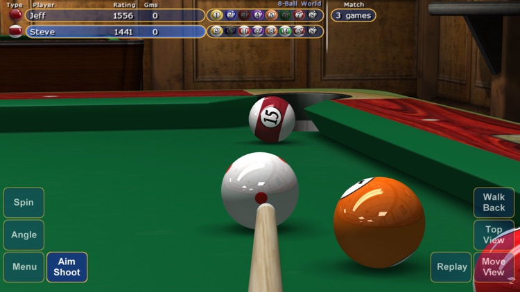 Virtual Pool 4 for iPhone screenshot-0