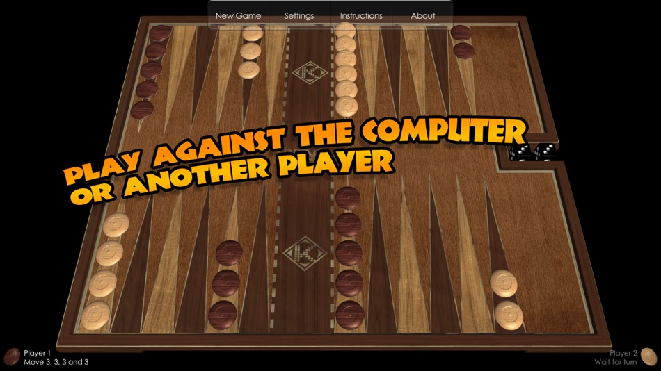 #3. Backgammon.. (iOS) 由: baKno Games