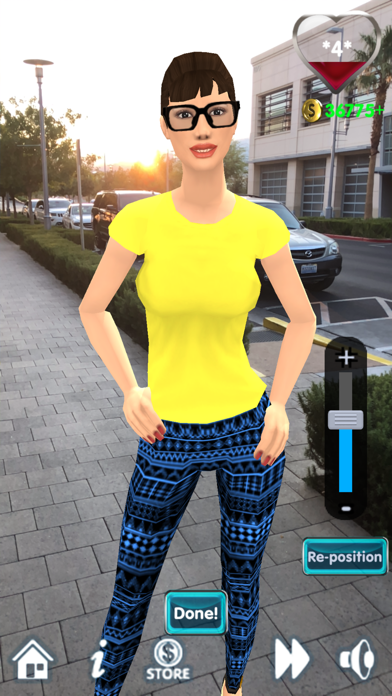 My Virtual Girlfriend AR Screenshot