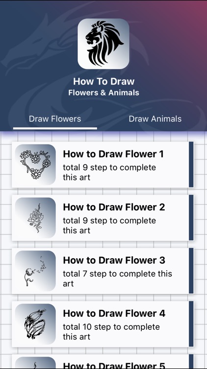 How To Draw Animals & Flowers