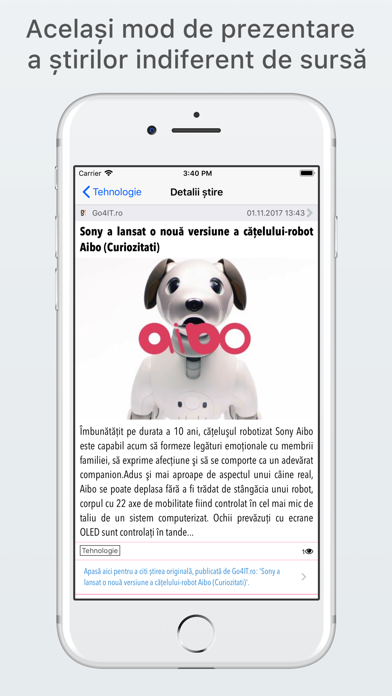 Screenshot #3 pour Actualități.info