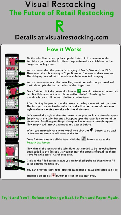 Visual Restocking-Lite