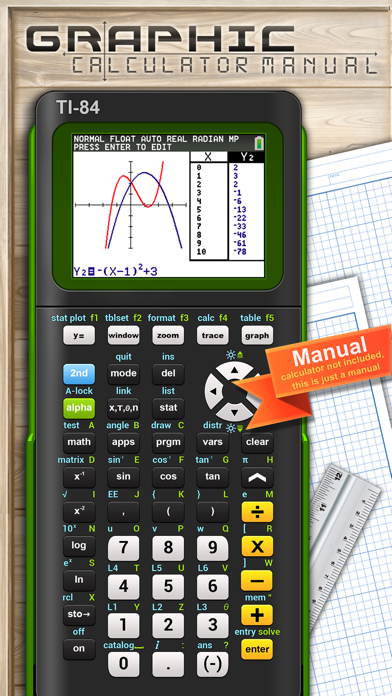 How to cancel & delete TI-84 Graph. Calculator Manual from iphone & ipad 1