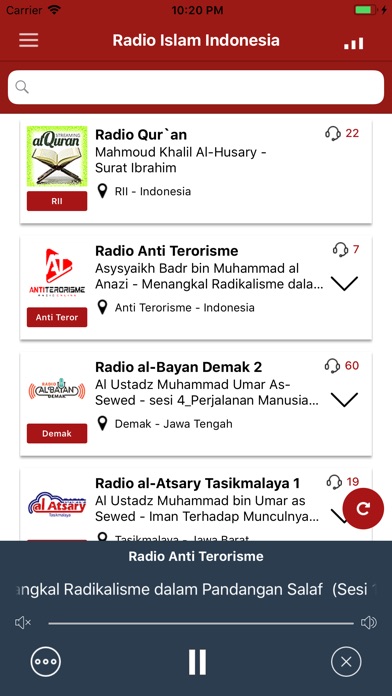 Radio Islam Indonesia (RII) screenshot 3